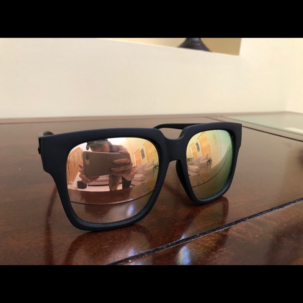 On the Prowl Oversized Mirrored Square Sunglasses